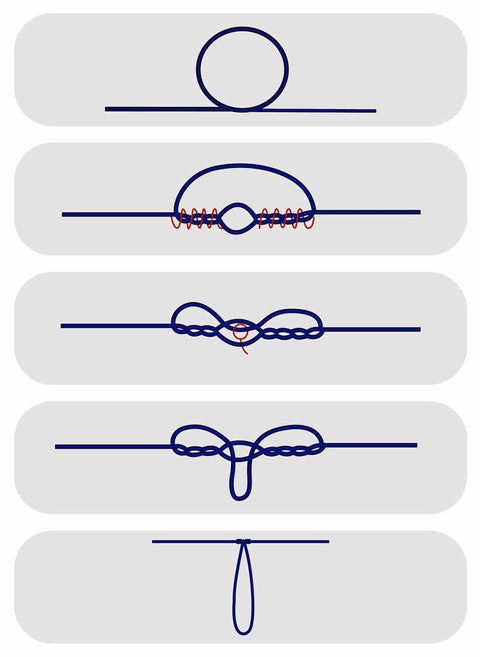 Anleitung Springer-Knoten fürs Angeln