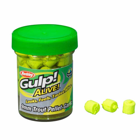 Gulp Alive Trout Pellets Chartreuse